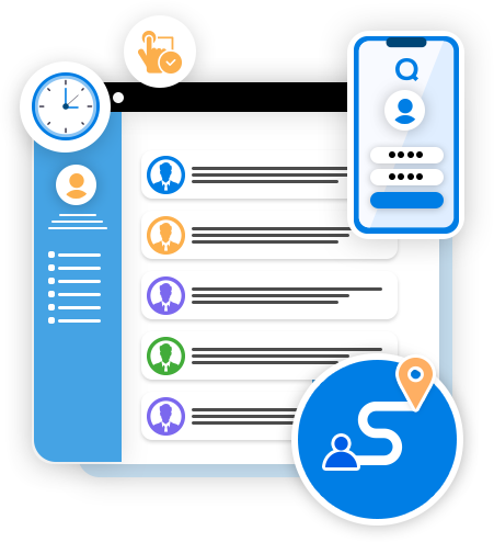 Single click operations.